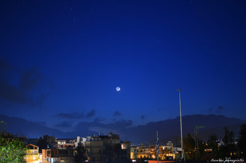 Levadia City by Night